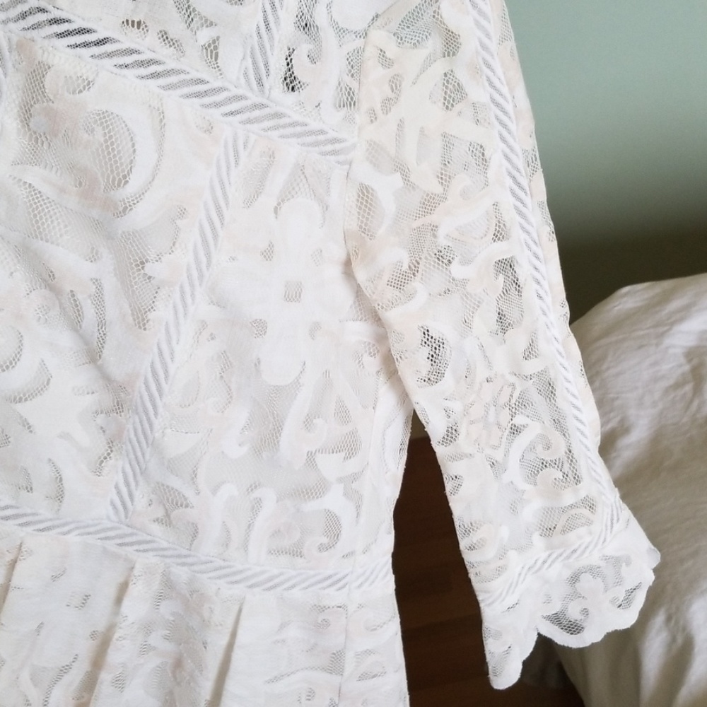Anthropologie lace blouse top - Picture 4 of 5